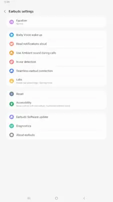 Galaxy Buds FE Manager android App screenshot 0