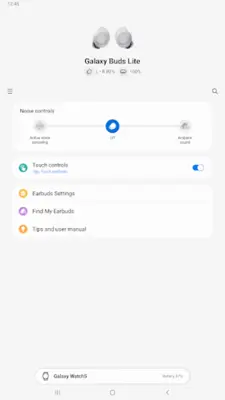 Galaxy Buds FE Manager android App screenshot 1