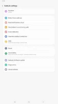 Galaxy Buds FE Manager android App screenshot 3